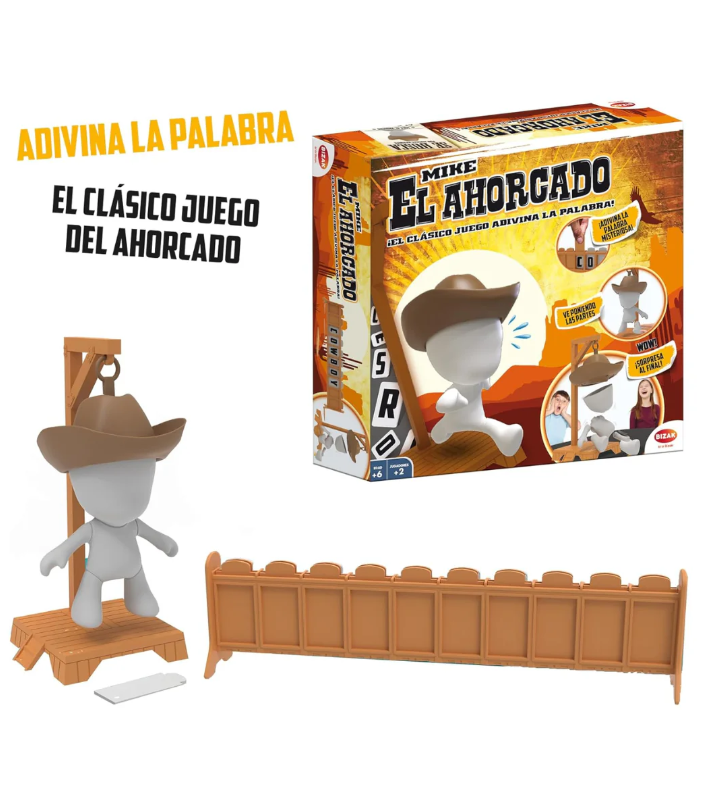 JUEGO DE MESA "EL AHORCADO"